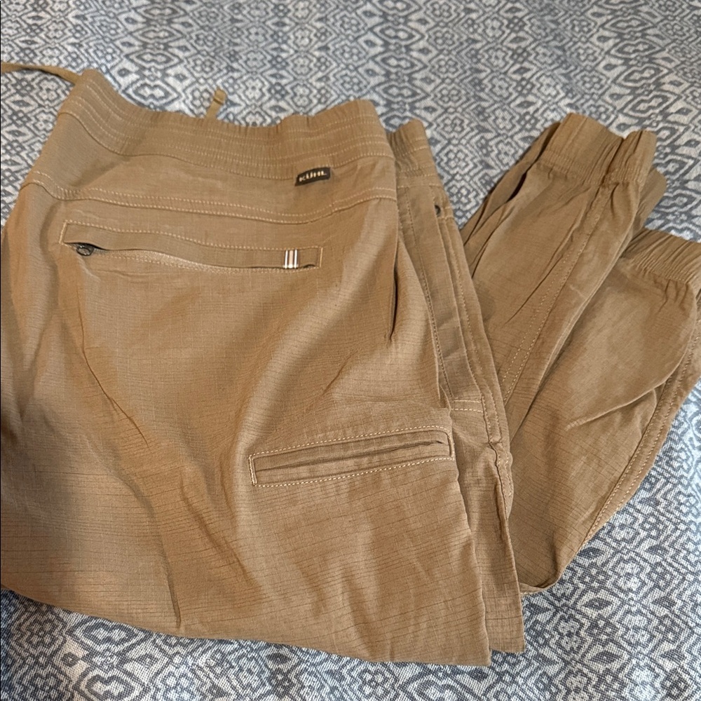 Kuhl Tan Track Pants